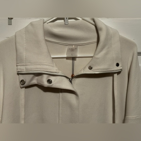 CALIA by Carrie Underwood ottoman half zip L - Picture 2 of 9